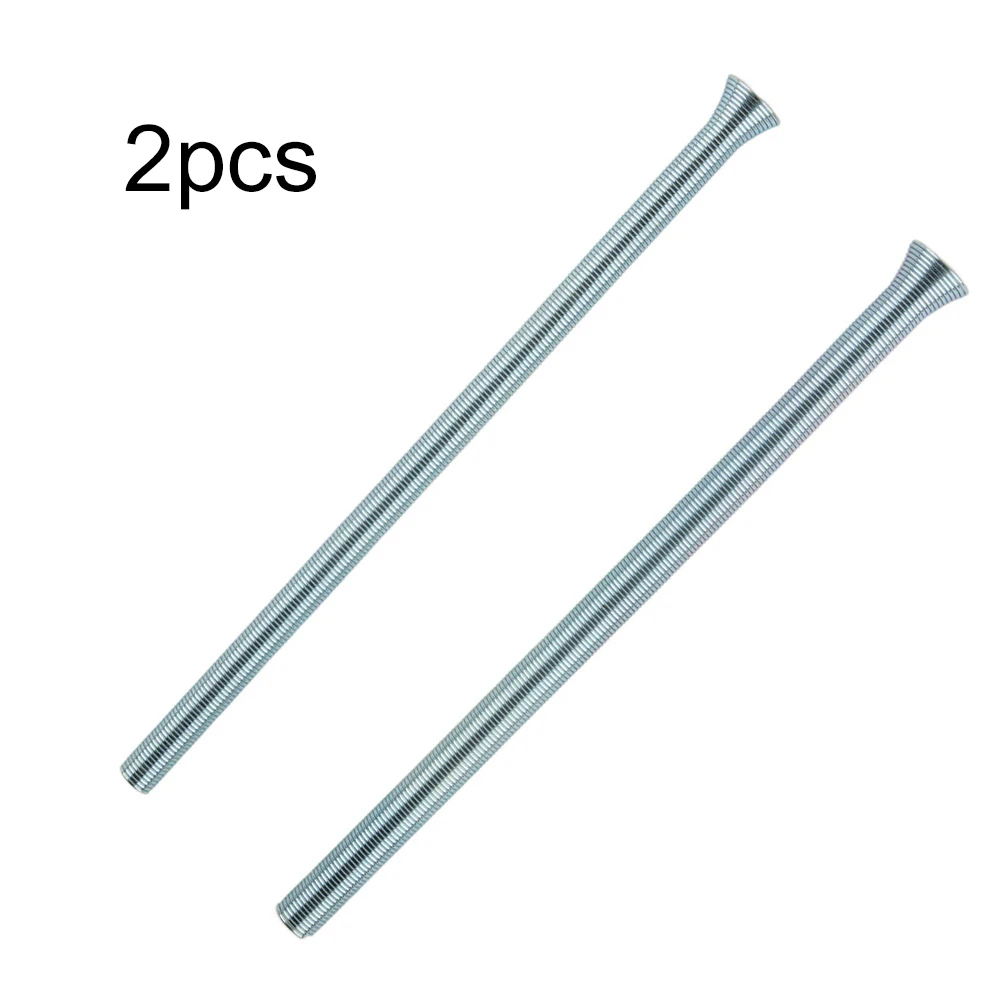 

FOR Used Connect Thin-walled Bender Spring Tube Bender 21 Cm/8.27\" 2pcs/set 1/4(6.3mm) Chromium Plating Silver High Quality