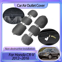 アンダーシートエアエアコン,出口カバー,耐衝撃アクセサリー,ホンダCR-V,crv,cr v,rm,2012, 2013, 2014, 2015, 2016, 2個に適しています