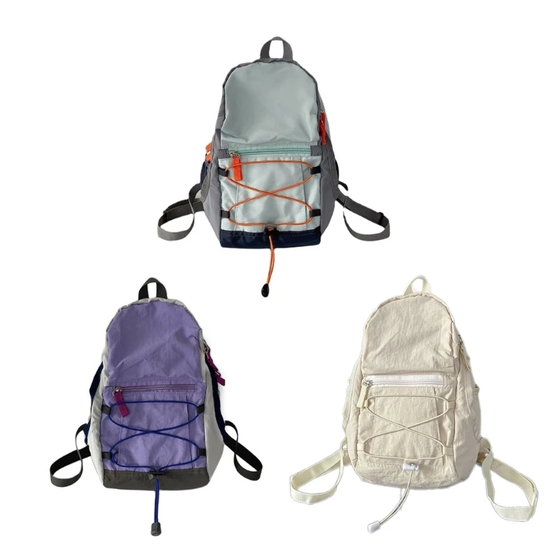 Women Drawstring Backpack Student School Backpack Man Japanese Styles Backpack Drop Shipping