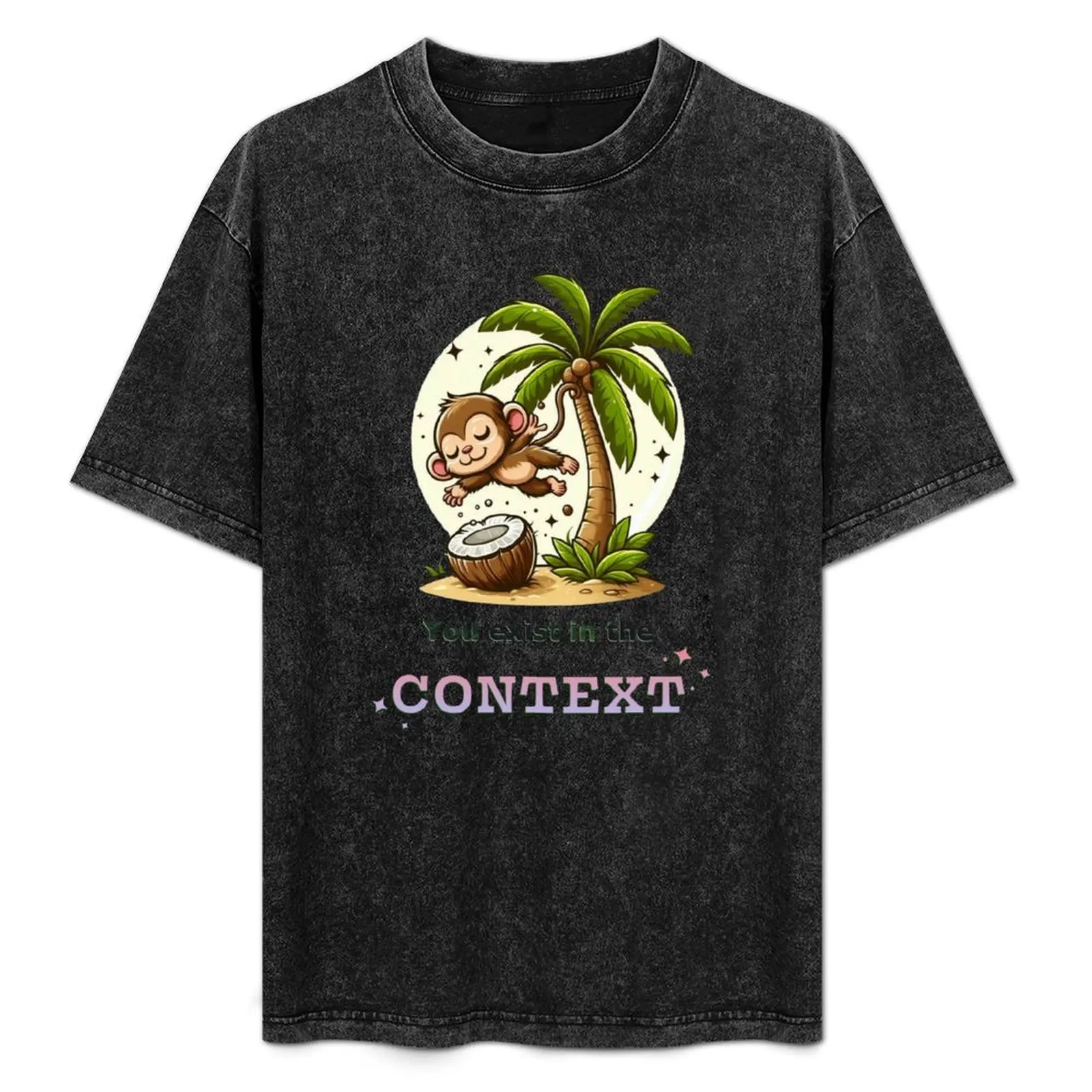 

You Exist in the Context (Kamala Harris) T-Shirt designer shirts plus size clothes mens t shirts pack