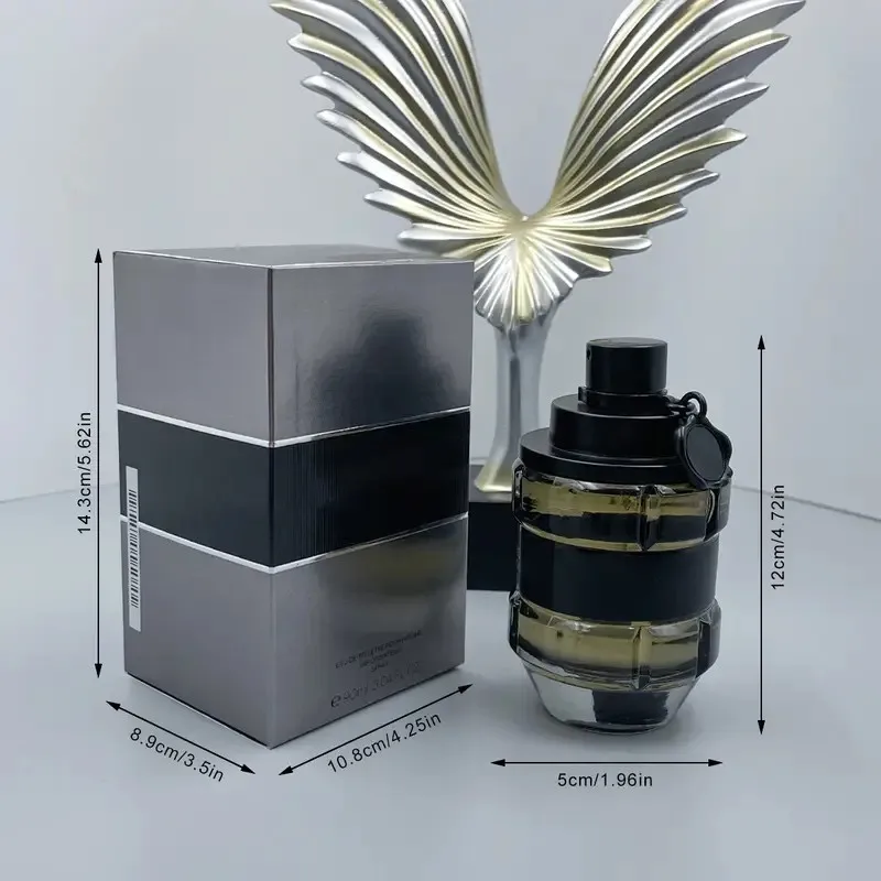

Urban Grenade Fragrance for Men: Sleek Black & Clear Bottle, Long-Lasting Spicy Aroma
