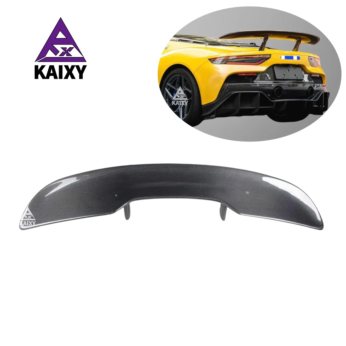 

Carbon Fiber Rear Wing GT Style for Maserati MC20 Dry Carbon Spoiler Splitter Rear DIffuser