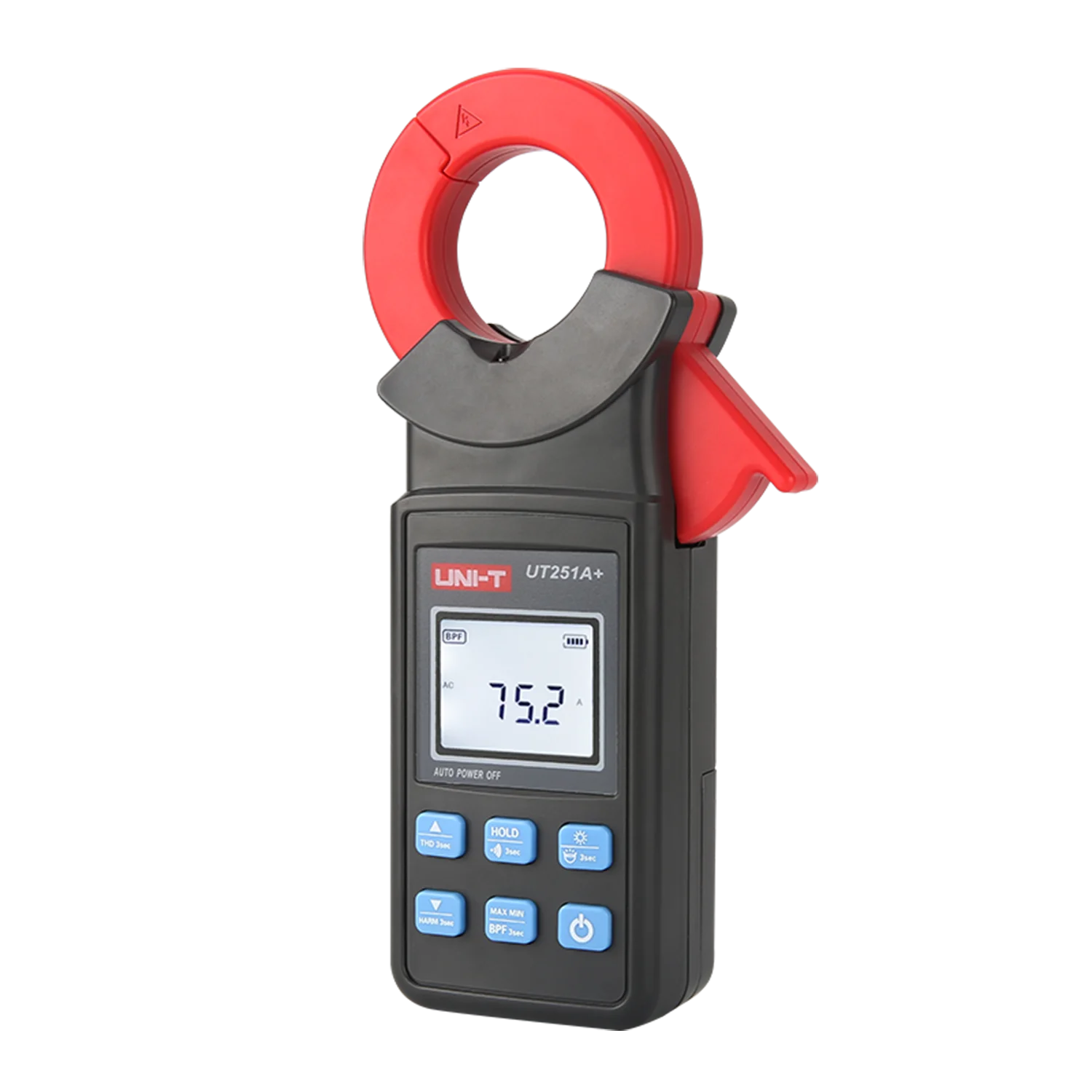 UNI-T UT251A+ UT252C UT253C Clamp Shaped Leakage Current Meter Digital High-precision AC Leakage Current Clamp Meter Electrician