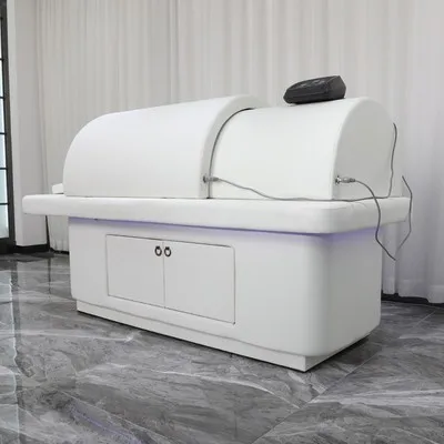 Cama Moxabustão Automática Sem Fumaça Cama Dupla Fisioterapia, Envoltório Especial, Salão de Beleza