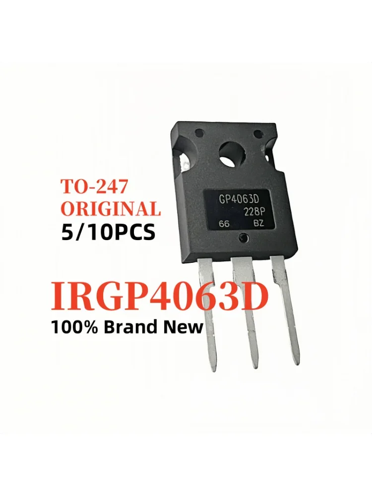 5 sztuk-10 sztuk oryginalny IRGP4063D GP4063D IRGP4063 TO-247 IGBT brama rowowa spawacz przemysłowy falownik solarny Brand New w magazynie — zdjęcie produktu 2