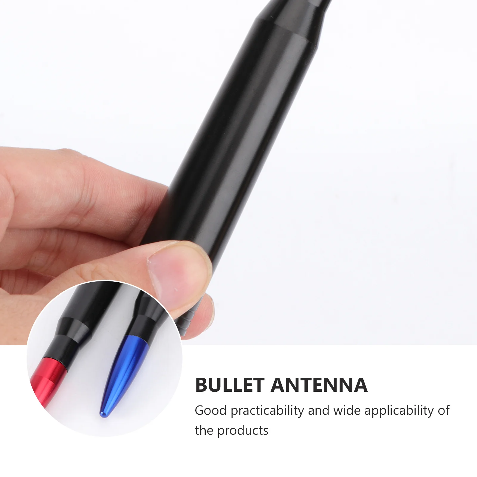 

Roof Antenna Modified Automobile Car Decor Refit Accessories Alloy Off-Road Vehicle Decoration