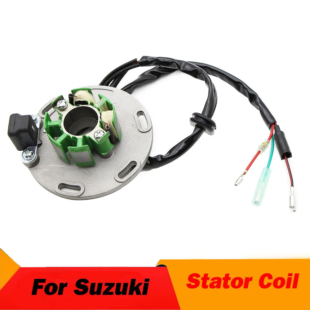 

For Suzuki 32101-27C00 32101-27C01 32101-27C10 RM125 1989 1990-1995 RM250 1994-1995 Motorcycle Generator Magneto Stator Coil