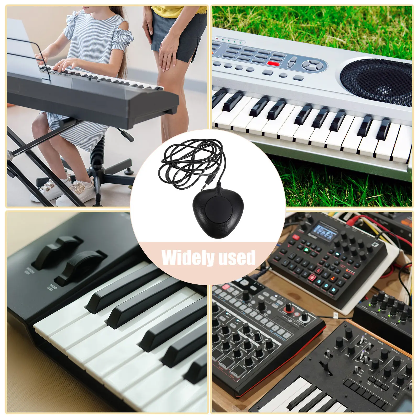 Silent Electronic Piano Foot P - đánh giá và giá Piano Sustain Pedal