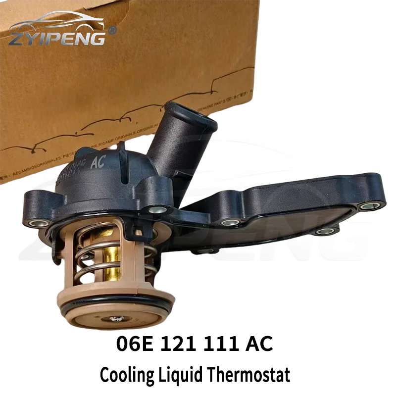 06E121111AC Coolant Thermostat For Audi A6, S6, Avant, A7 Sportback, A8, S8 Quattro 2.5 2.8 2010 - 2017 06E 121 111 AC
