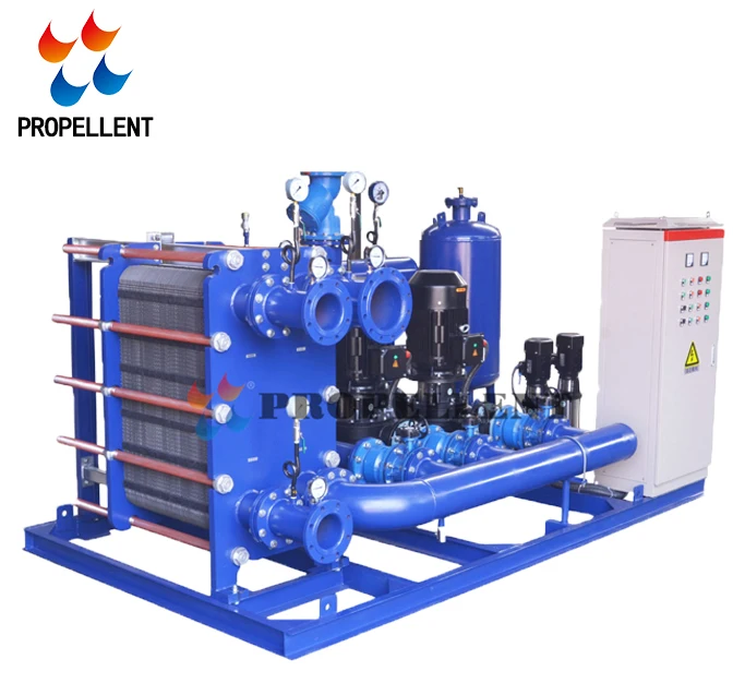 PL-DEXU Industrial heat exchange unit Evaporator unit Pasteurization system Waste heat recovery unit