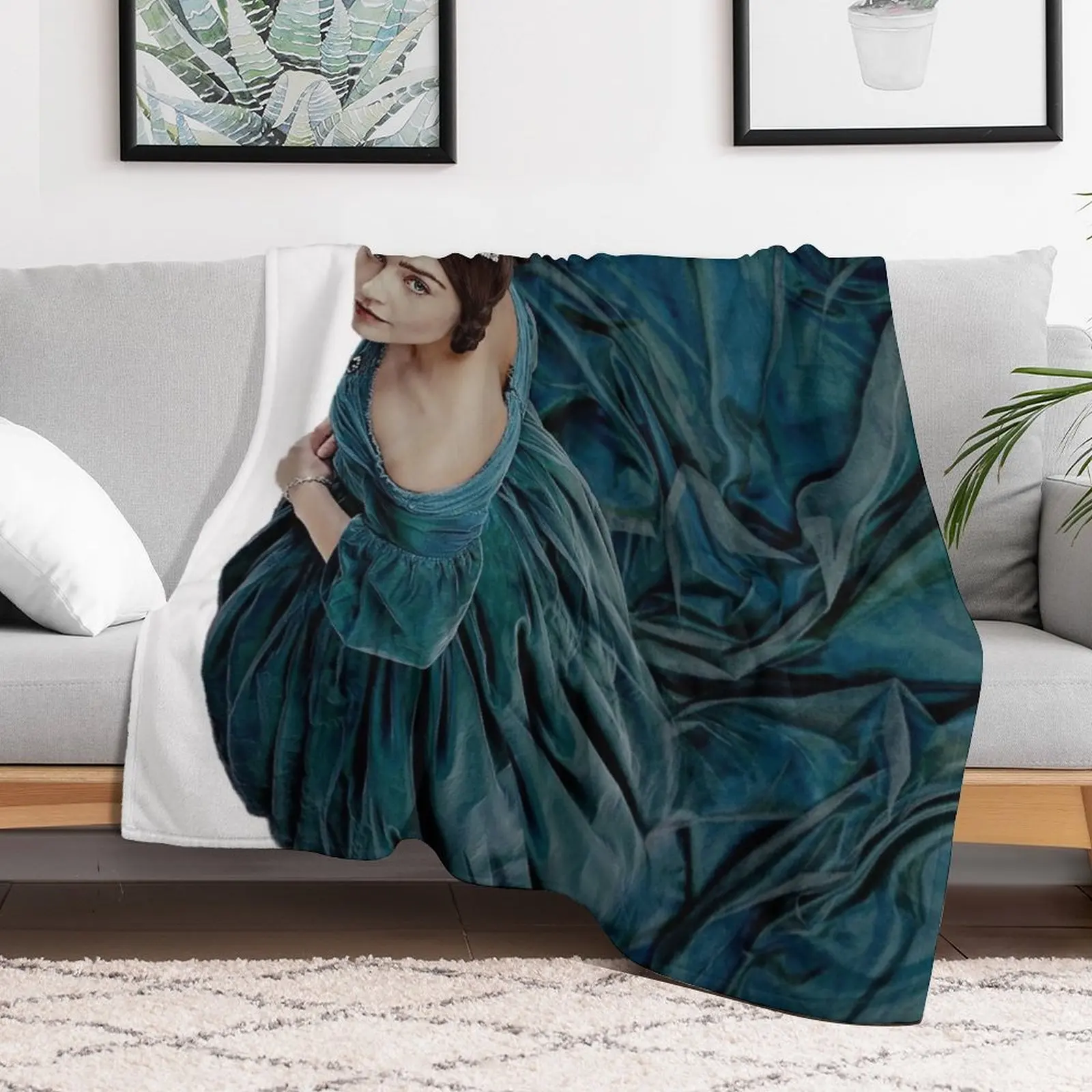 Victoria Throw Blanket Thin Blankets For Sofas for winter wednesday Blankets