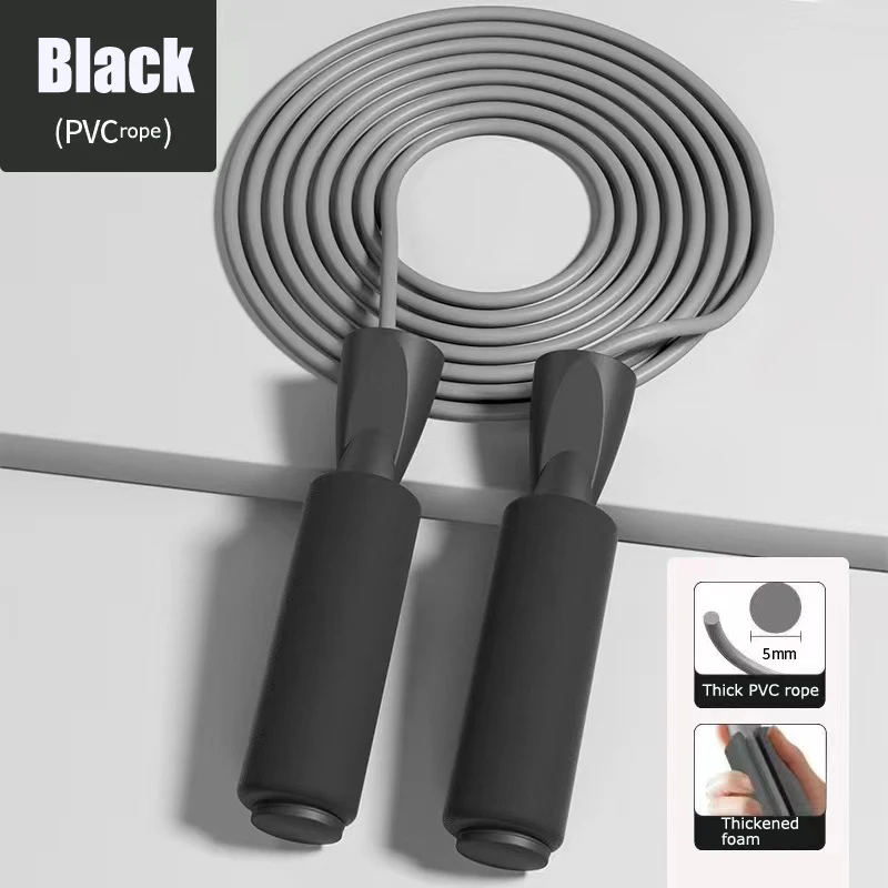 Skip Rope Fitness Fat-burning Jump Ropes length 2.8M Non-Slip Handle Jump Rope for Adult Children