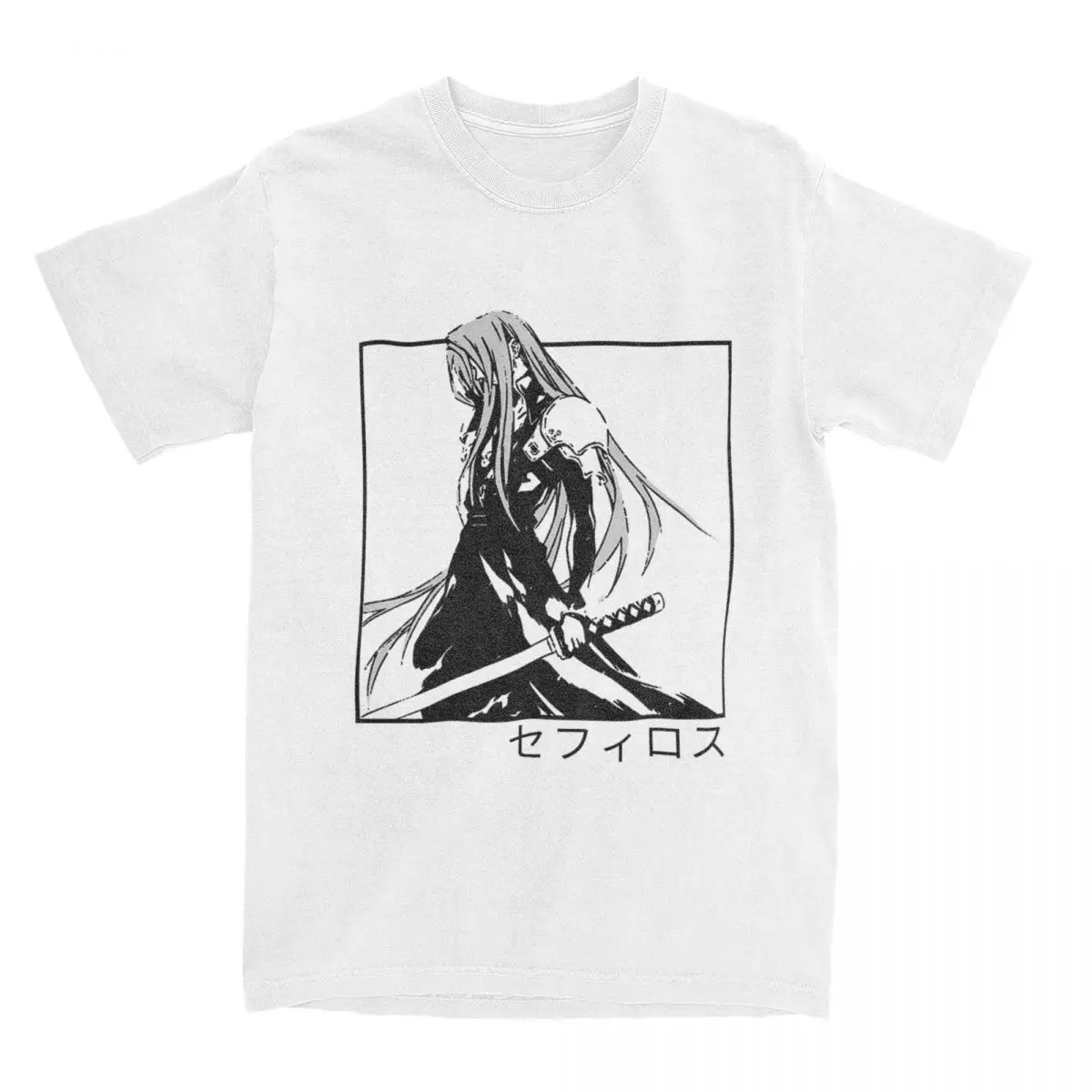 Game Sephiroth Ffvii Final Fantasy 7 VII Rebirth for Men Women T Shirts Accessories Awesome Tees T-Shirt Pure Cotton Plus Size