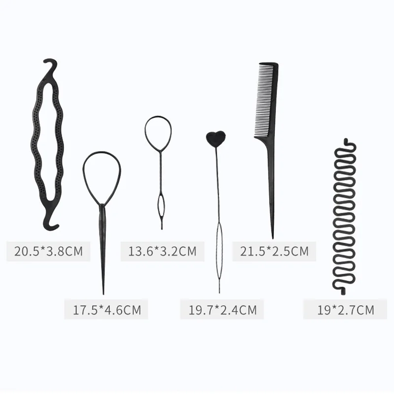 506PCS Women Girls Colourful Disposable Rubber Band With Elastic Magic Hair Styling Tools Set DIY Braiding Braider Accessories image 6