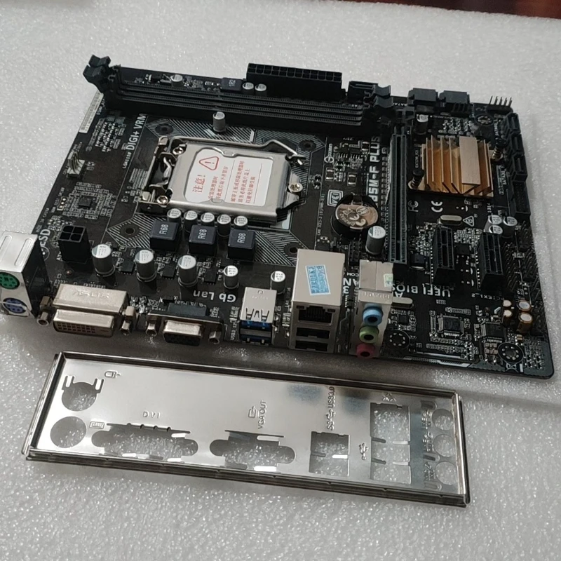 used for ASUS B85M‑F PLUS LGA1150 DDR3 mATX Motherboard VGA DVI