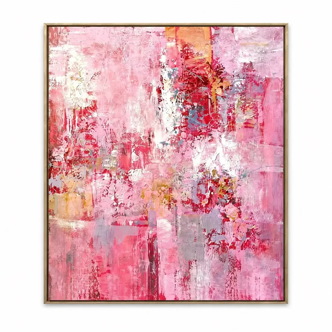 1pc frameless Canvas Painting Large Oversized Textured Wall Art,Canvas Wall Print,Modern Art Illustration,High‑Grade Home Decora