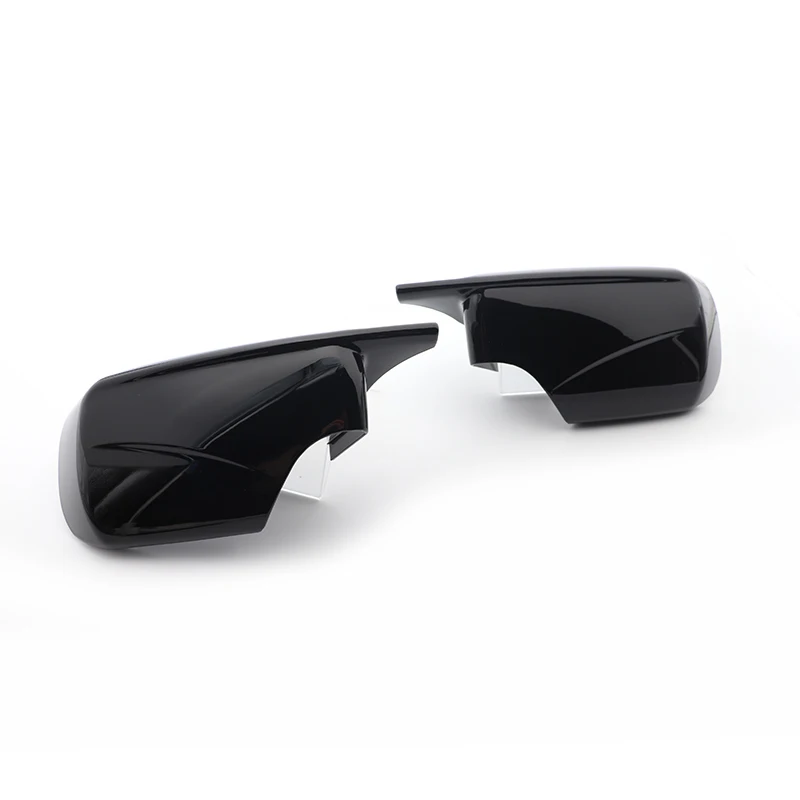 Modello in fibra di carbonio Nero Tappi di copertura dello specchietto laterale di ricambio per BMW E46 316i 318i 318d 320d 320i 325i 328i 330d 330i