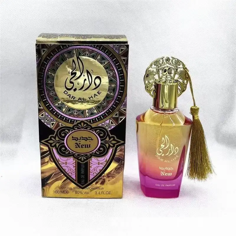 

100ml Arabian Designer Perfume Long-lasting Oriental Fragrance Suitable for Dates Business Gifts Classic Pink Girl Perfumes