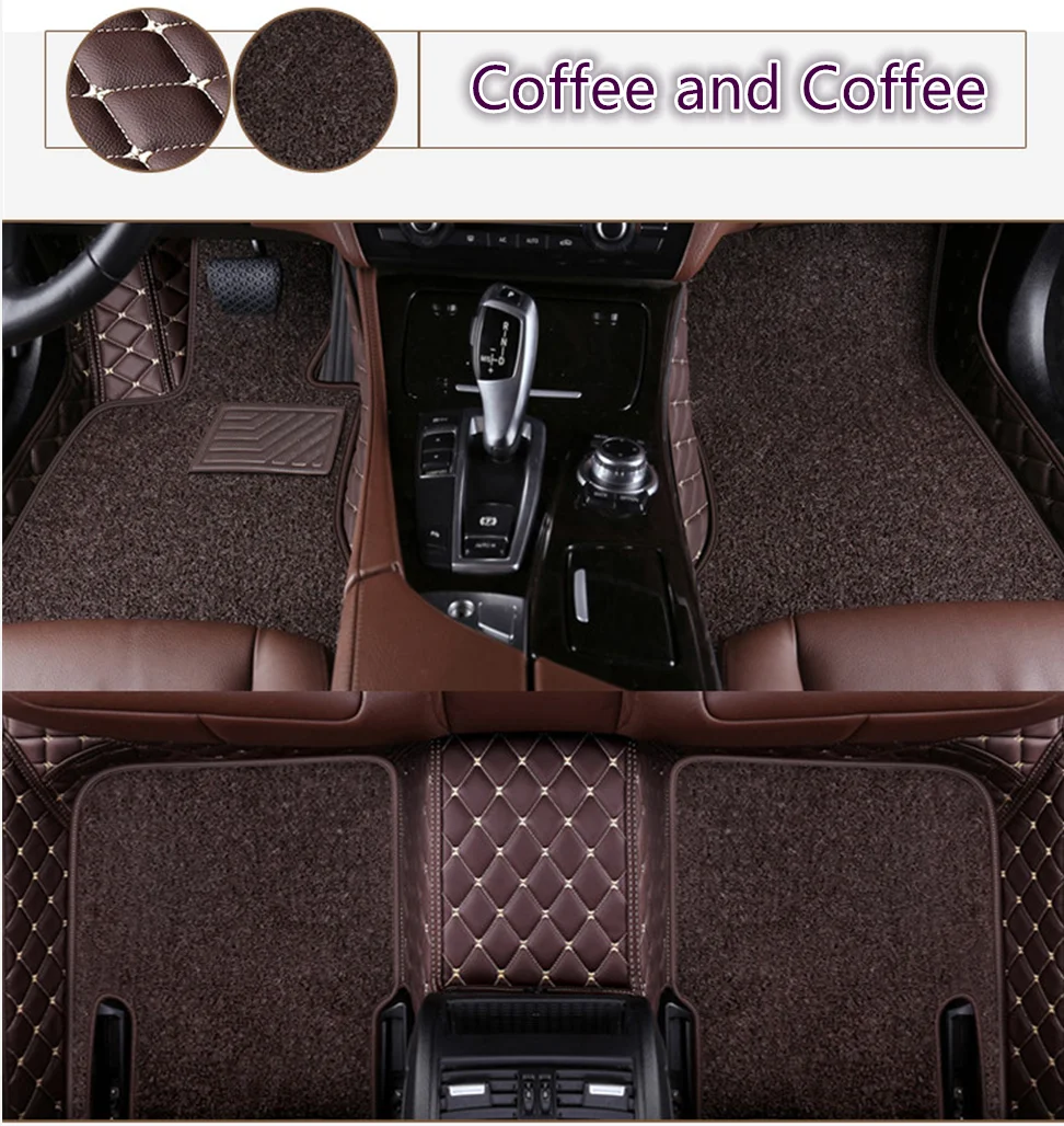 Custom special car floor mats for BYD SEAL U 2026-2025 durable rugs top quality double layers carpets for Seal u 2024