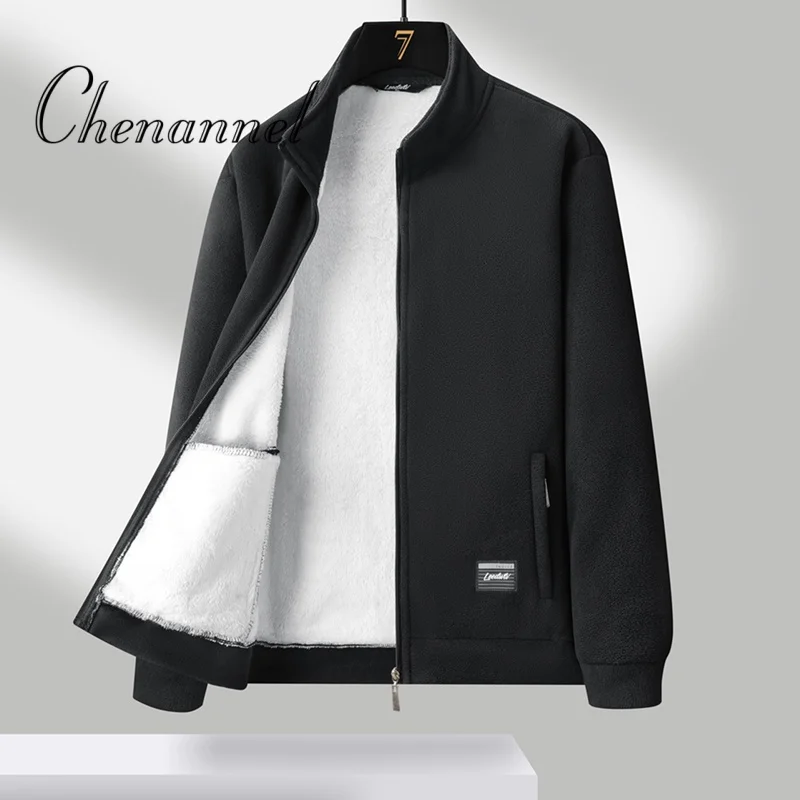 Middle Aged Stand Up Collar Jacket for Men in Spring and Autumn Thin and Versatile Business Casual Top Middle aged Spring Jacket