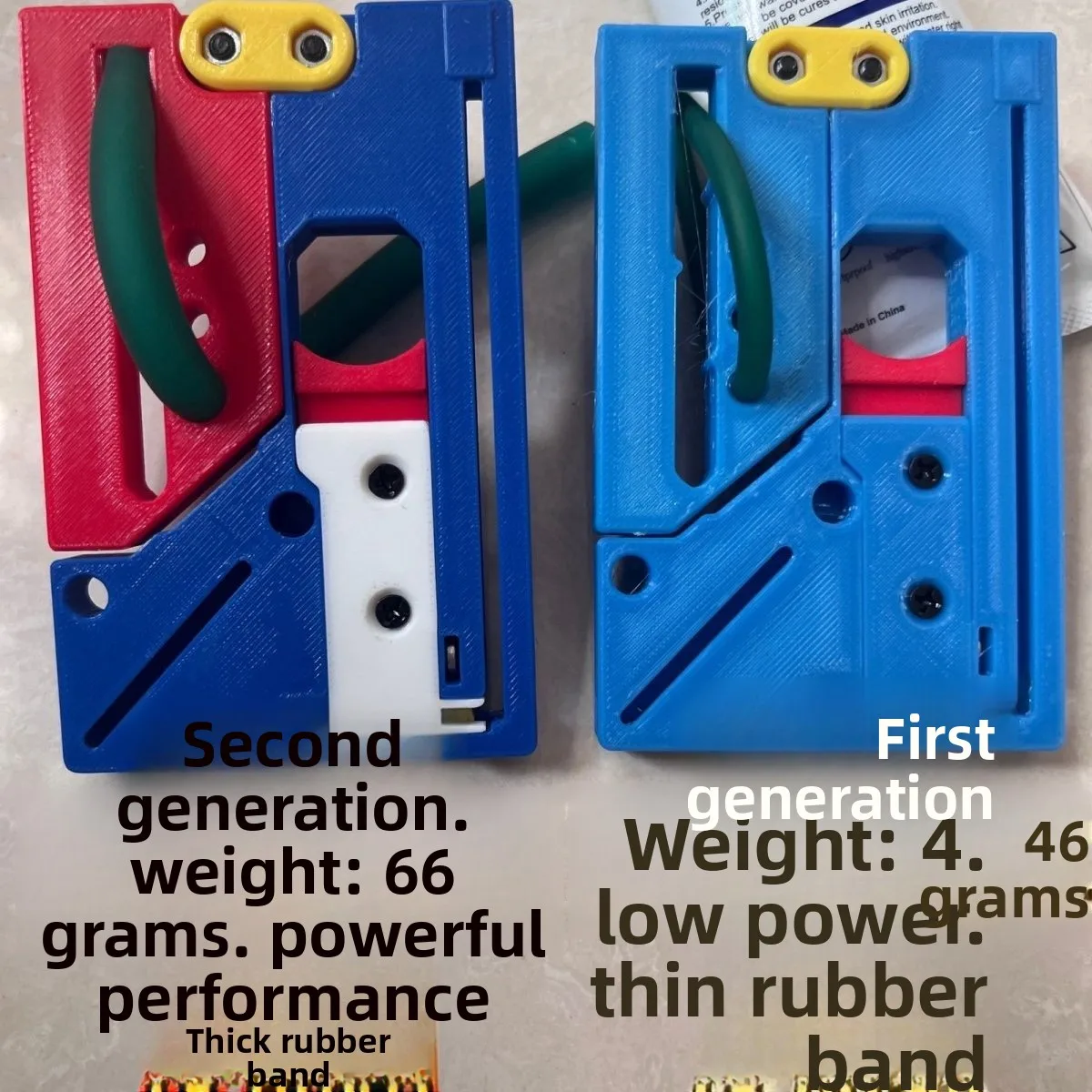 Slingshot MagaPivot Card EDC Pocket Upgraded Pro Bold 4080 Rubber Band Life Card Folding Card Multi Children Toy Manicure Tools