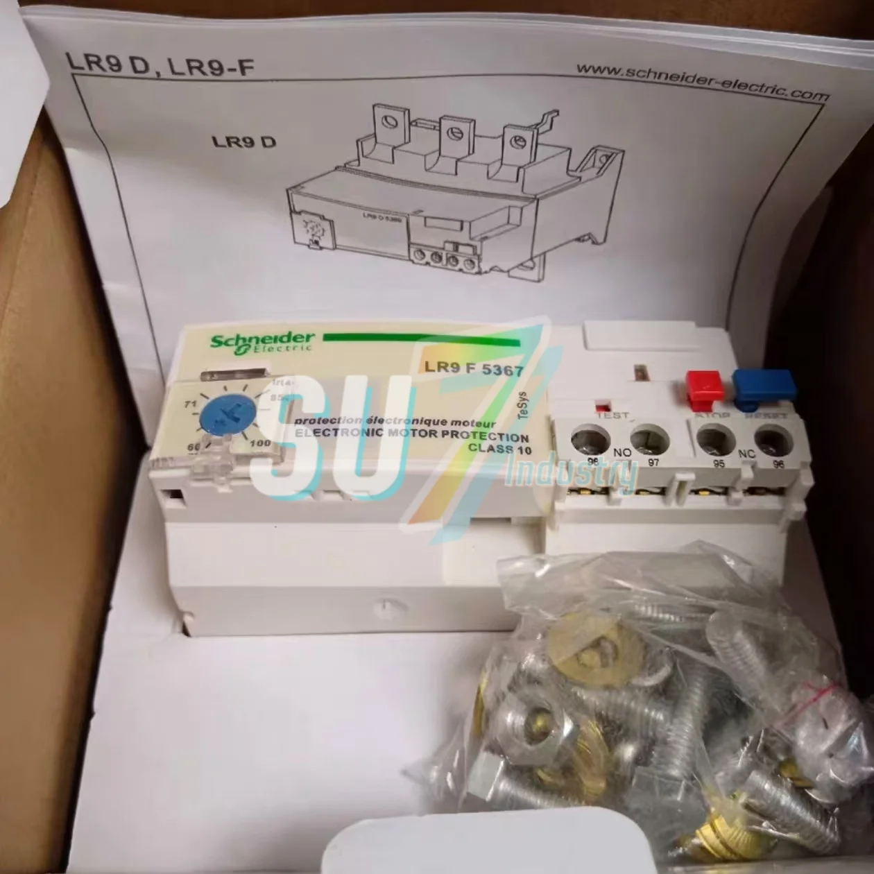 新しいボックス内サーマル過負荷リレー LR9D5369 LR9F5367 LR9F5371