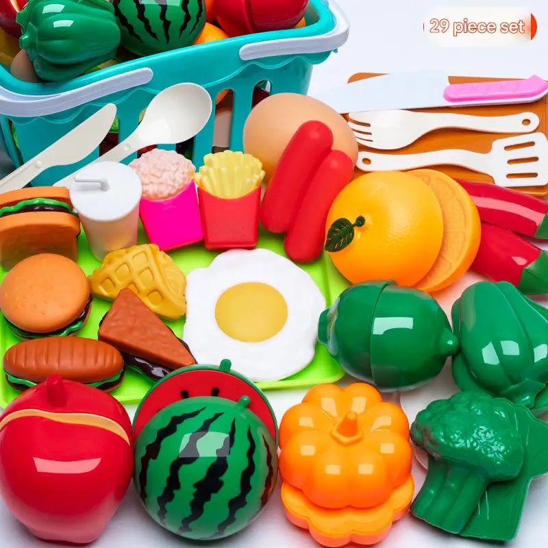 14-36 stücke Simulation Obst Schneiden Spielzeug Gemüse Obst Und Gemüse Eltern-kind-Simulation Küche Lebensmittel kinder Geschenke