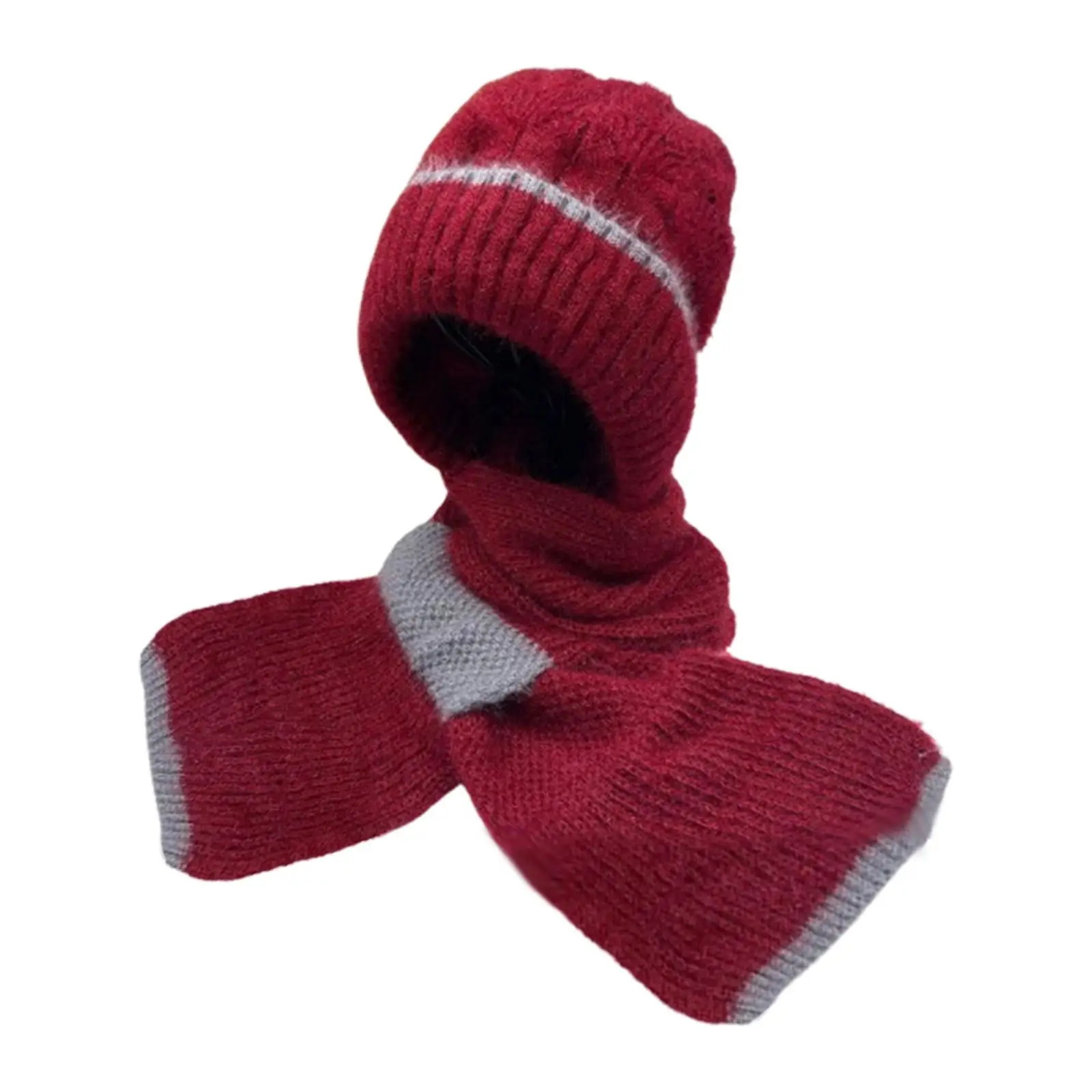 

Женская толстовка-шарф, мягкая зимняя теплая шапка-бини для осеннего подарка на праздник на открытом воздухе