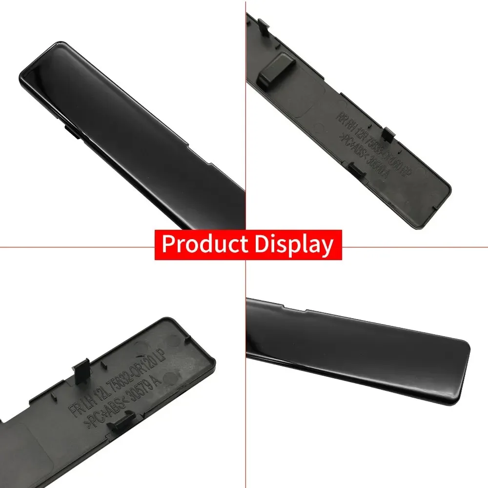 For Toyota RAV4 XA50 Roof Rail Racks Cap Cover Shell Roof Side Garnish Lid Roof Luggage Rack Cover Plate Accessorise 2019-2025