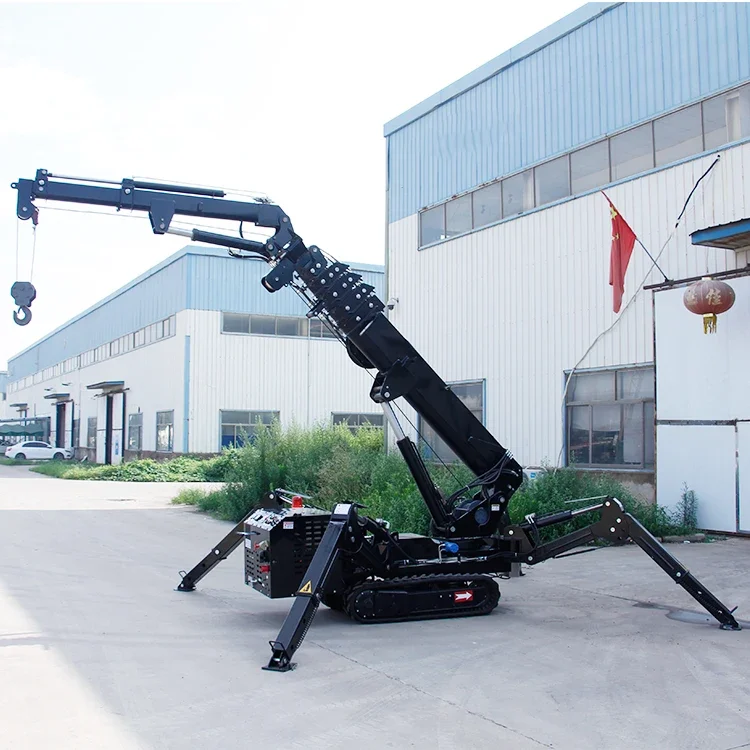 New Crawler Jib Crane High Quality Lifting Hydraulic Small Spider