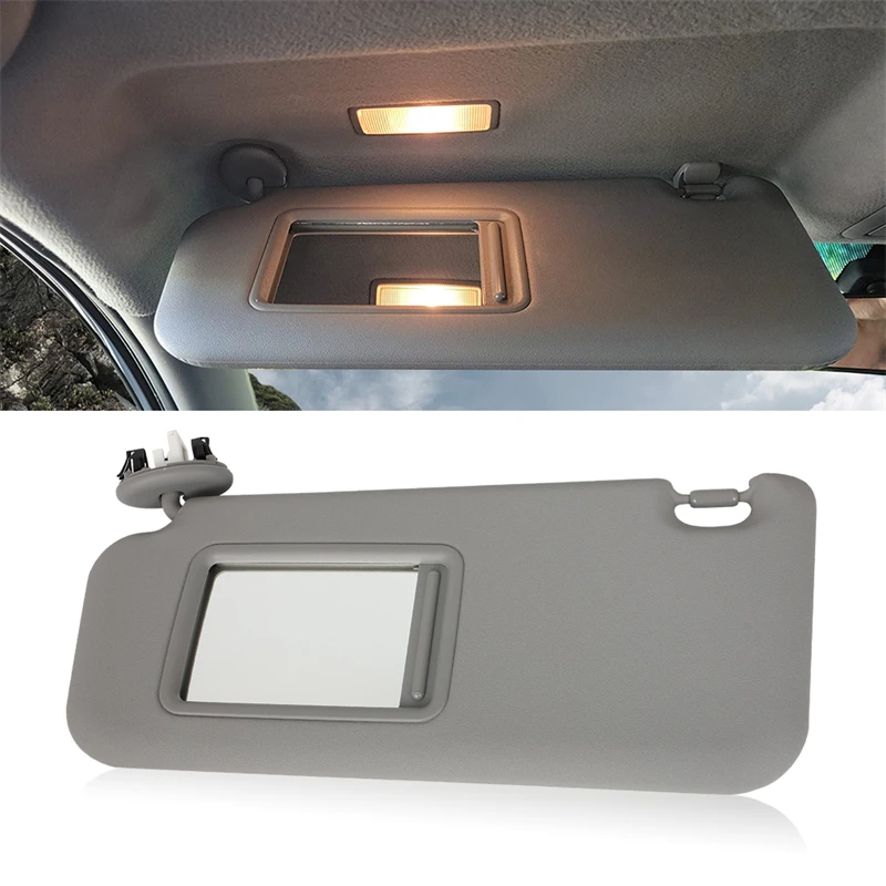 Auto Lato Sinistro Parasole Blocco Ombra Luce Per Toyota RAV4 2006 2007 2008 2009-2012 13 Ricambi Auto Grigio Sinistro Driver 74320-42501-B2