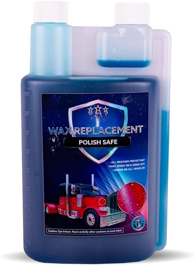 

Wax Replacement (Foamable) - Protectant for Any Size Vehicle. Foam On/Rinse Off (32oz)