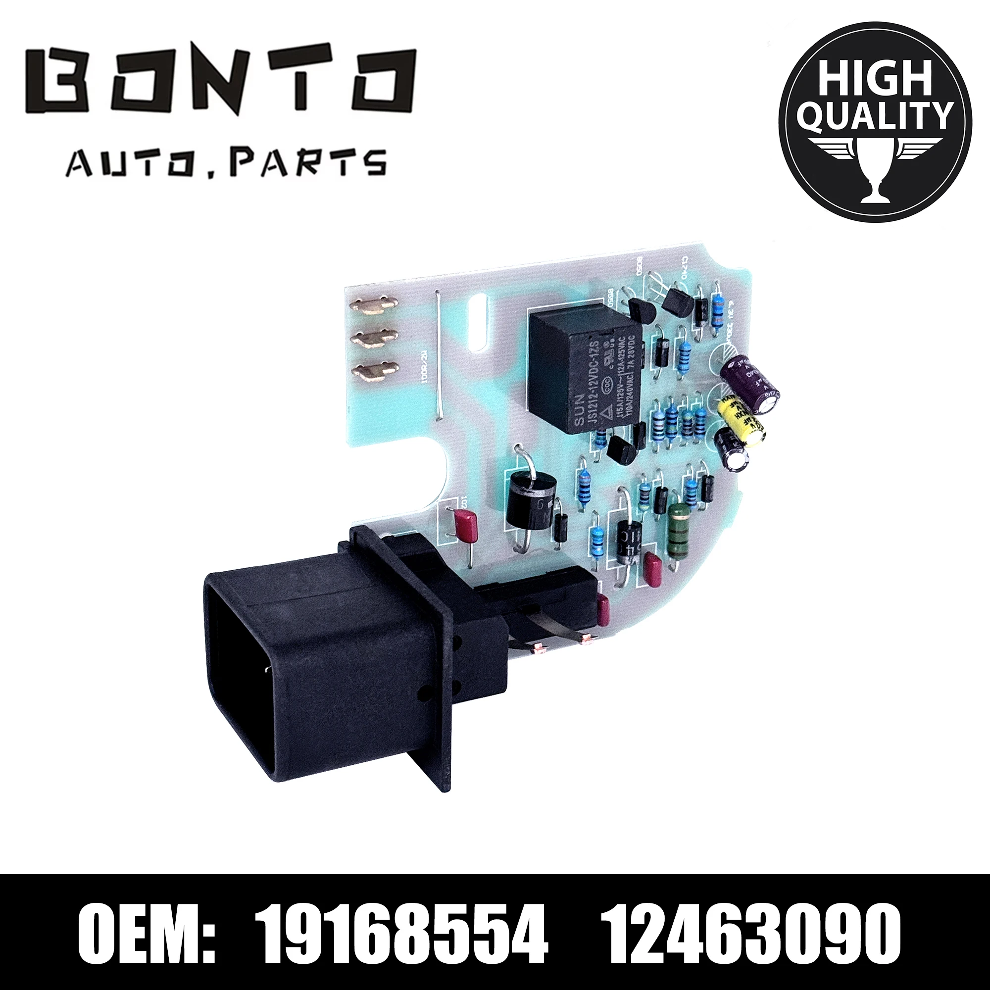 BONTO Windshield Wiper Motor Pulse Board For Chevrolet GMC Pontiac Oldsmobile Replace 19168554 12463090 19254082 19178233