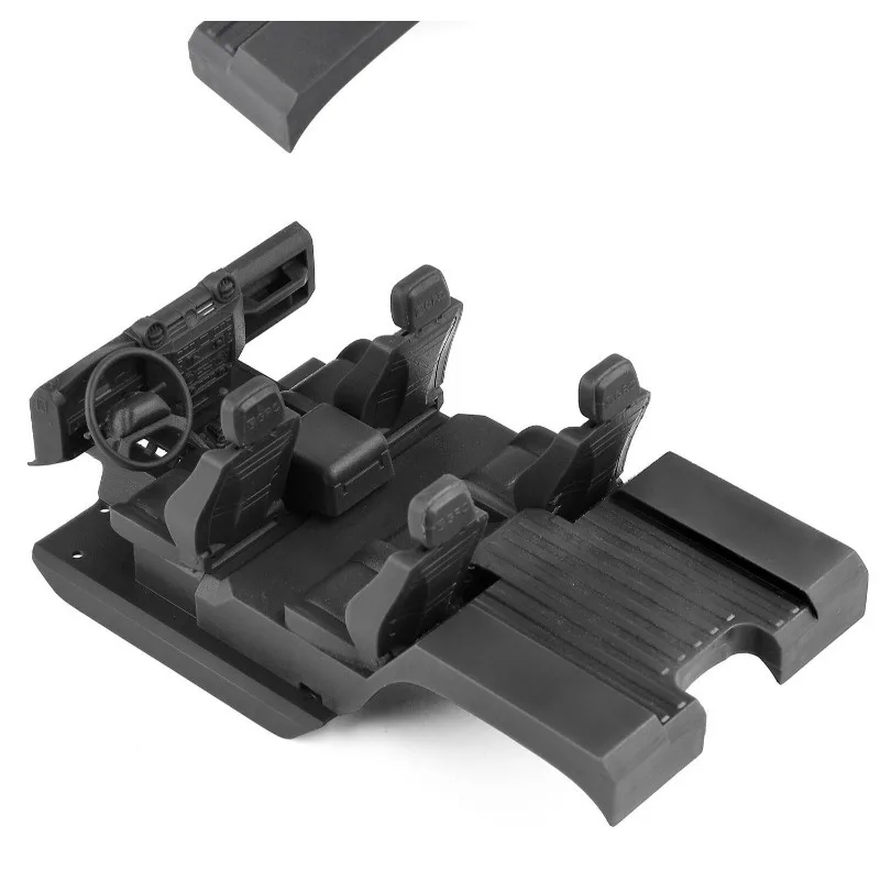 Interior / Dashboard / Seat 3d Printed For 1/18 Rc Crawler Car Trxs Trx4m K10 Upgrade Option Parts Interior#g181w