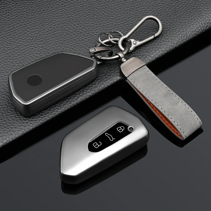 

Титановый серый ТПУ для VW Volkswagen Golf 8 MK8 ID.3 ID.4 Cupra Skoda Octavia SEAT Leon MK4 Formentor Tarraco Чехол для автомобильного ключа