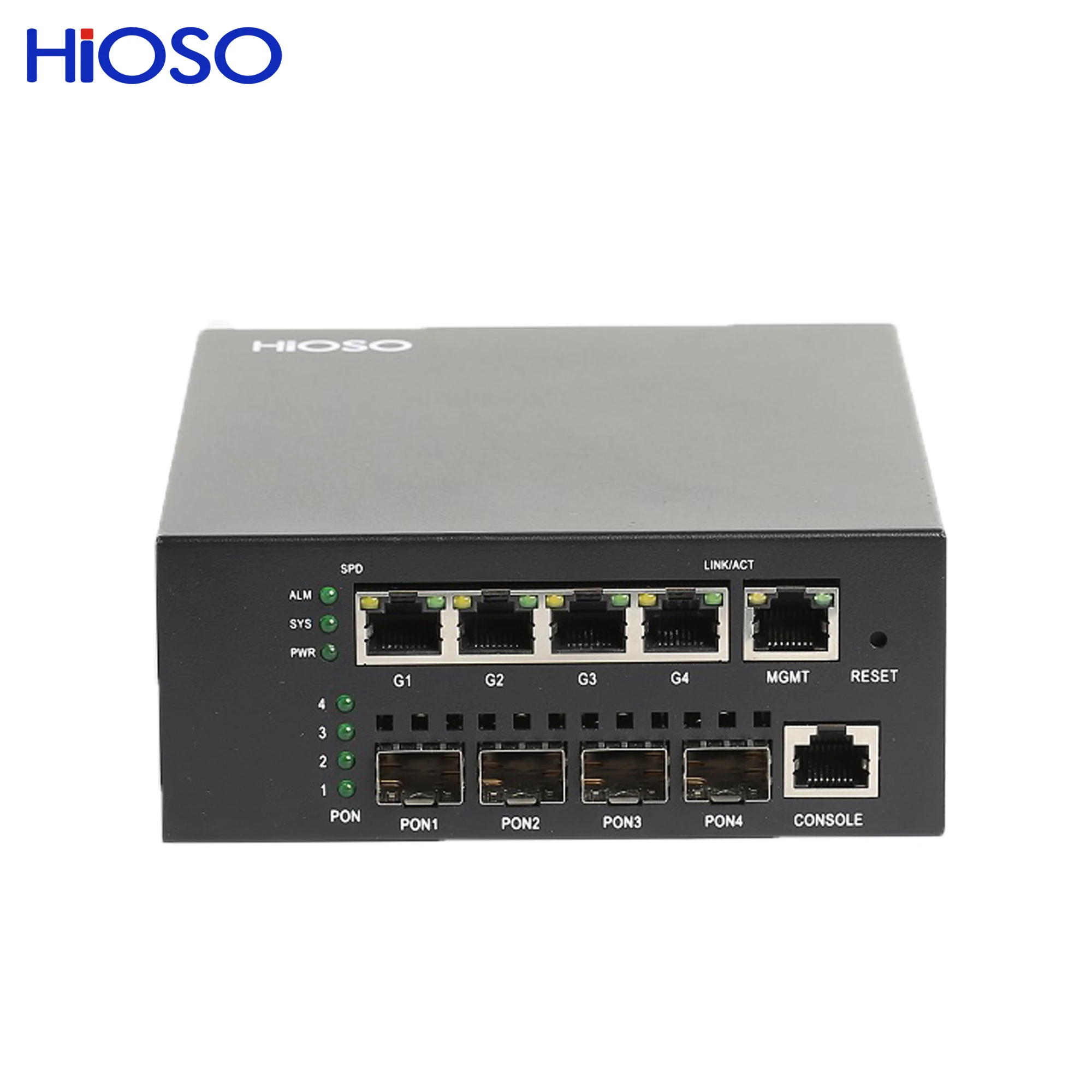 10 100M Fast Ethernet Switch Metal Case Unmanaged DC12V