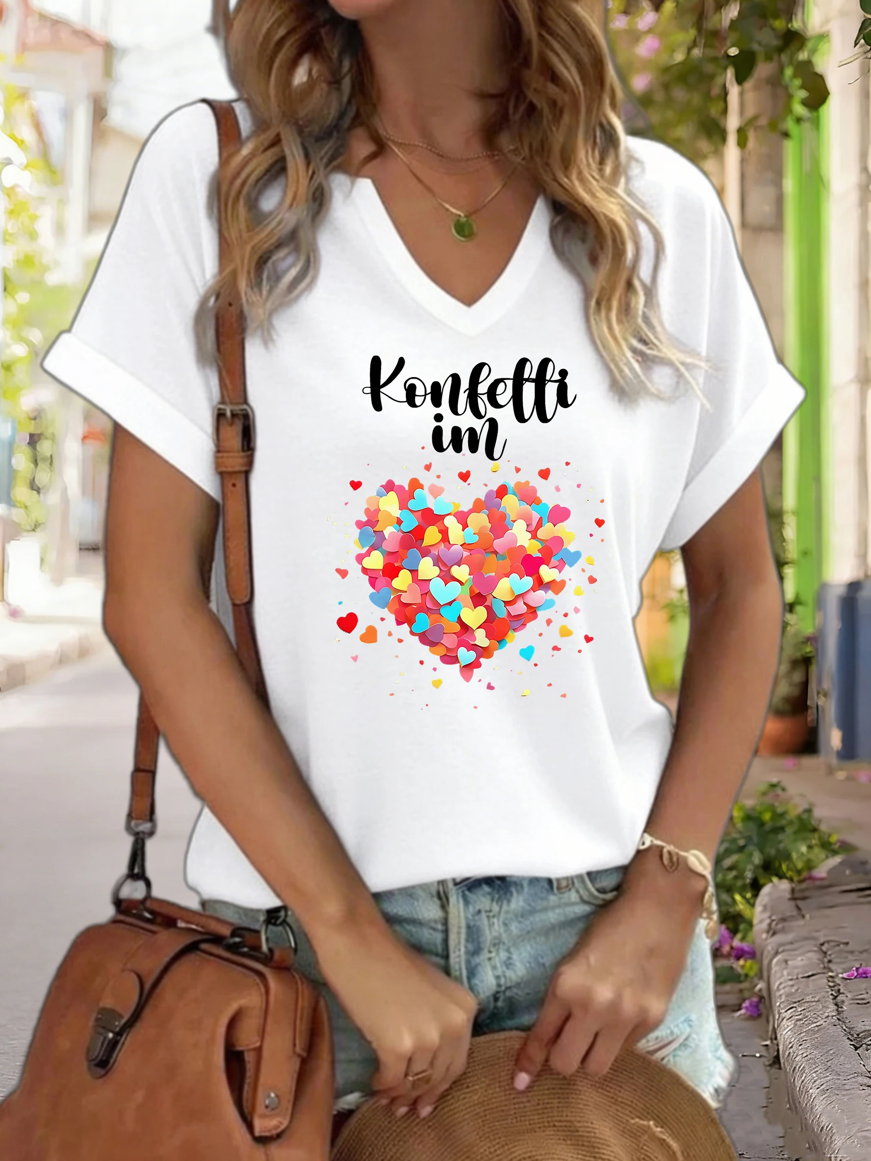 Women's V-Neck "Kon…