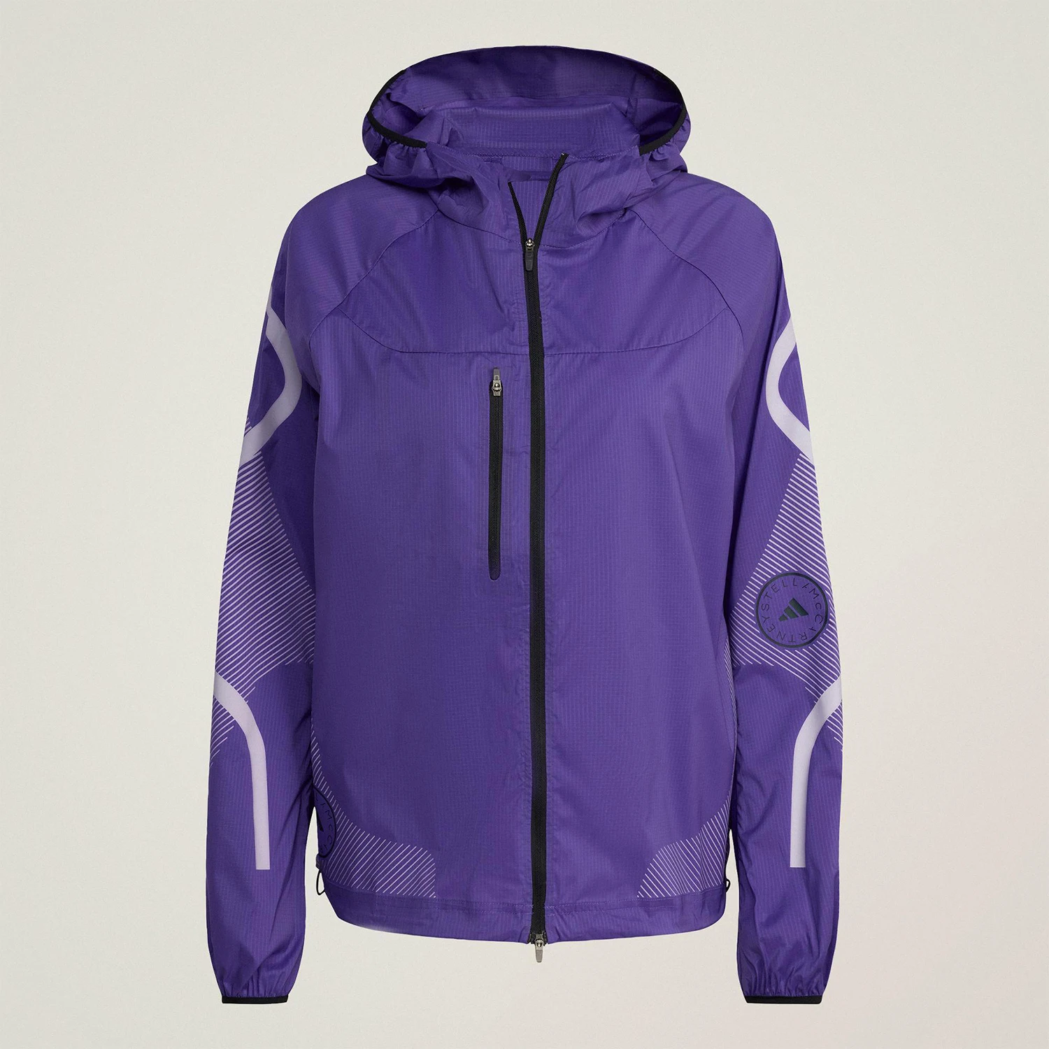 

Оригинальная женская ветрозащитная влагоотводящая куртка Adidas RUNNING JACKET JX9082
