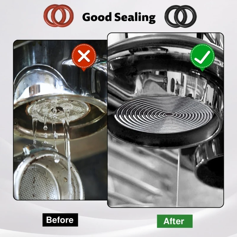 

Pack of 24 Rubber Sealing Rings for High Pressures Washer Machines Accessories
