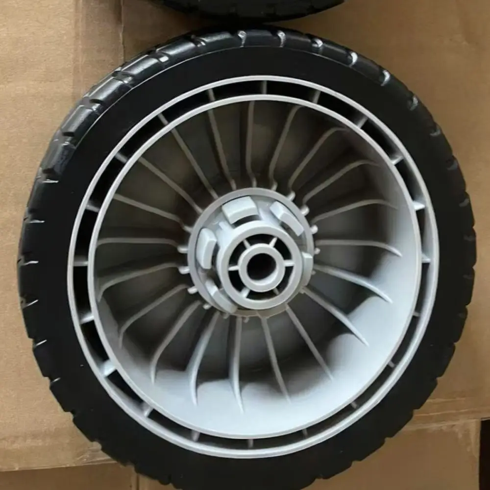 Universal 8 Inch Lawn Mower Replacement Wheel Pvc Drive Tire Accessory For Efficient Yard Grass Trimming Maintenance