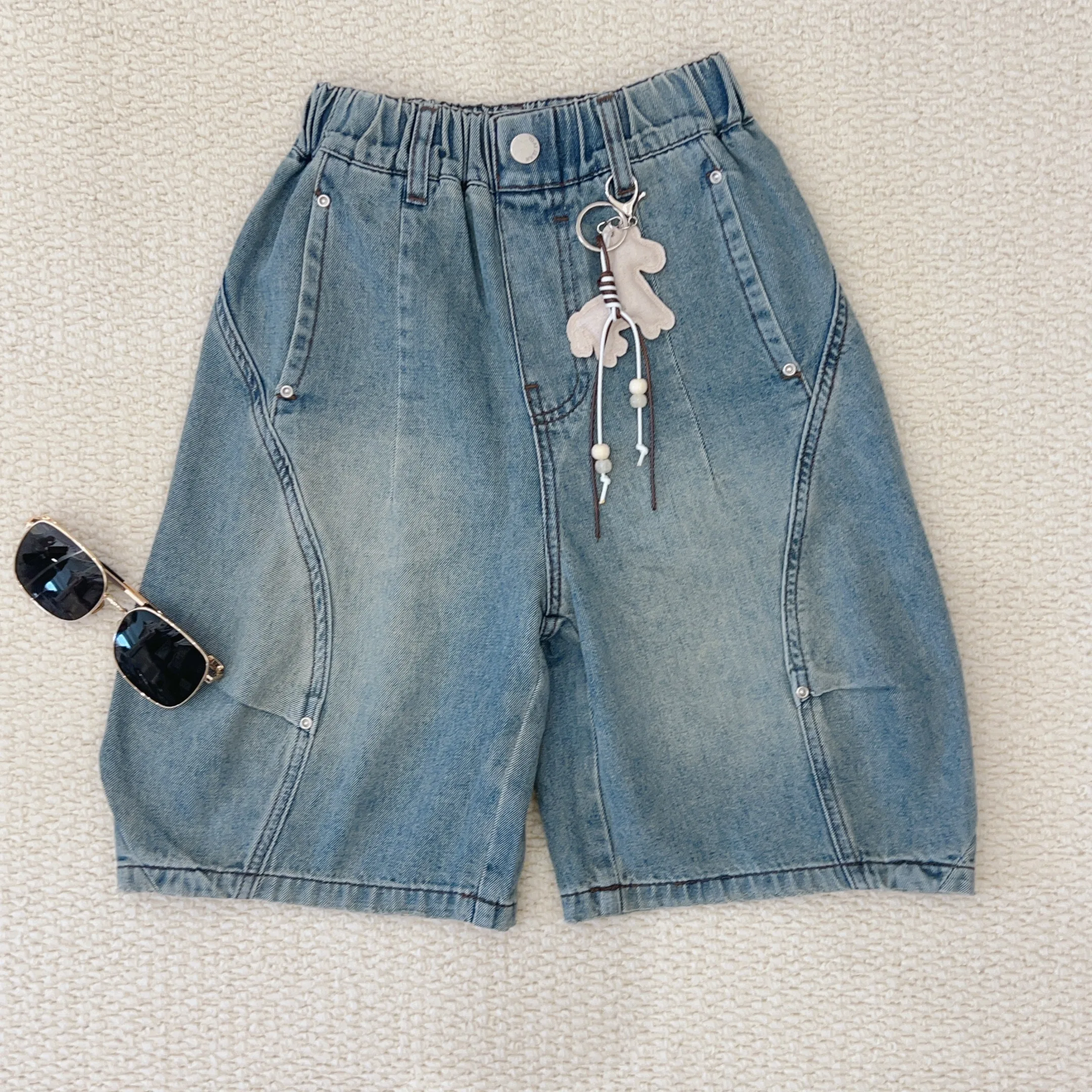 shorts-en-jean-en-coton-pour-garcons-decontractes-taille-mi-haute-coupe-droite-respirants-pour-l'ete