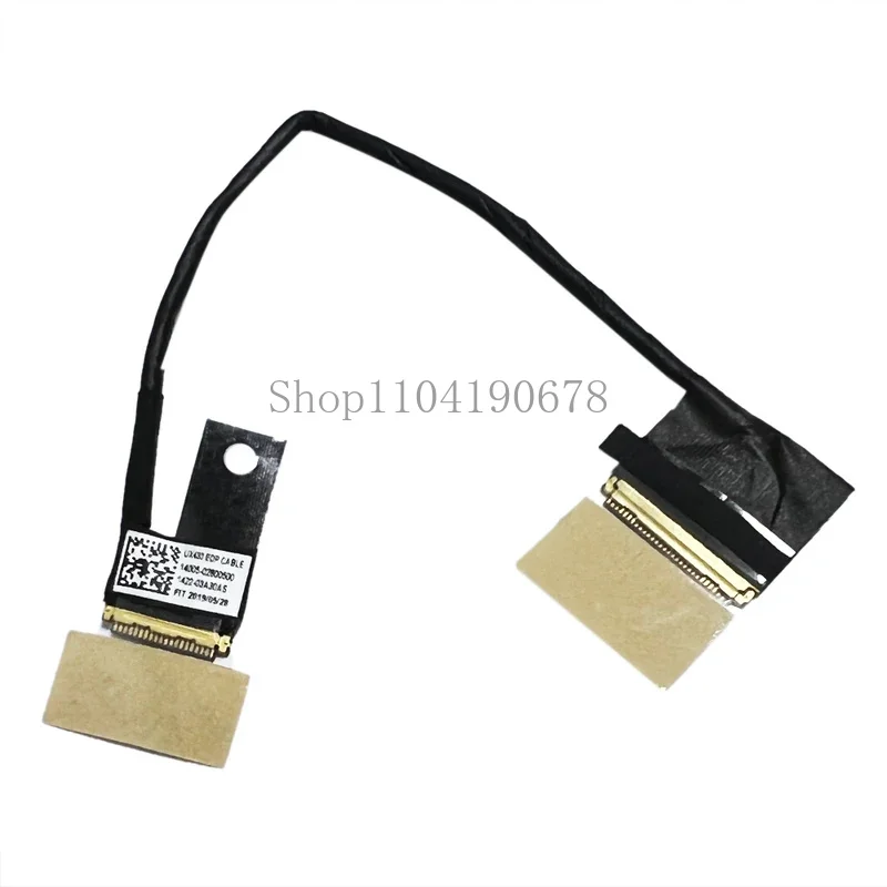 For Asus Zenbook UX433Fn  UX433Fn-2B 14005-02800500  1422-03A30AS one side 20pin another side 30pin LCD CABLE