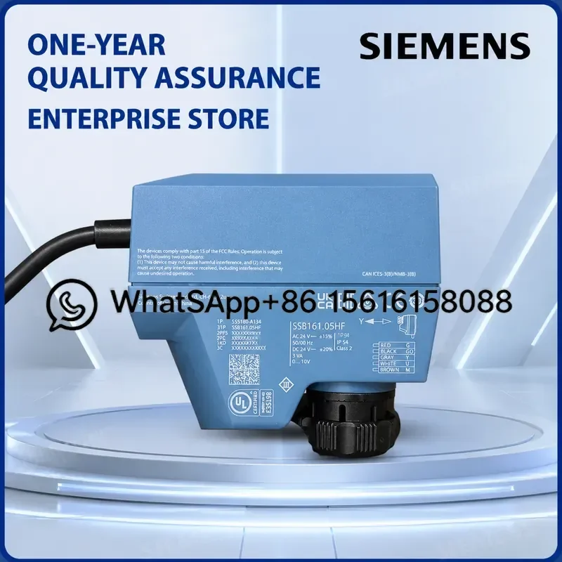 Siemens SSC161.05HF SSB161.05HF SSB31 SSC31 Electric Valve Actuator HVAC Control Motor Original Genuine Replacement Part for