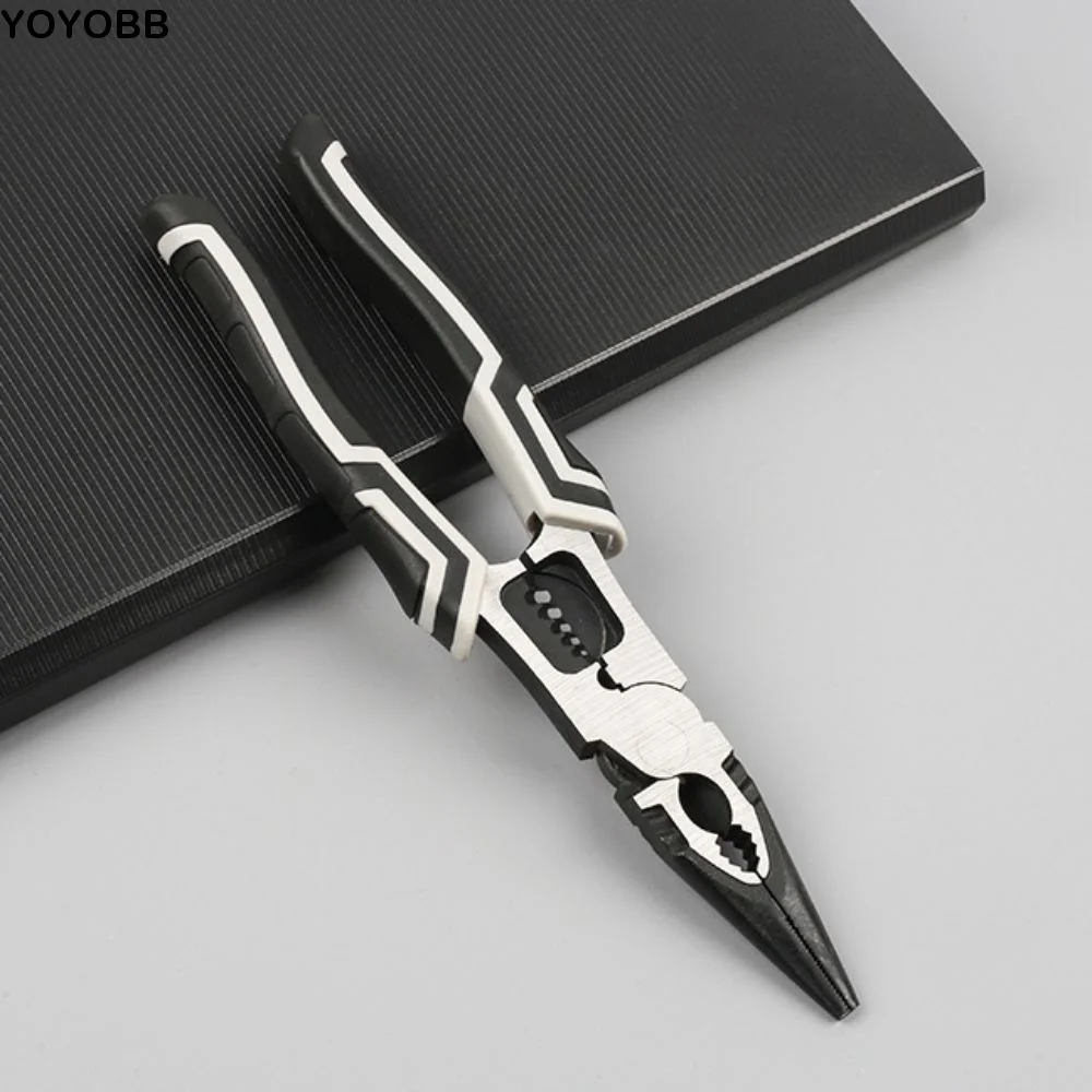 

Flat/Pointed Mouth 9-inch Wire Plier High Hardness Labor-Saving Diagonal Plier Universal Vise Pliers Home Improvement