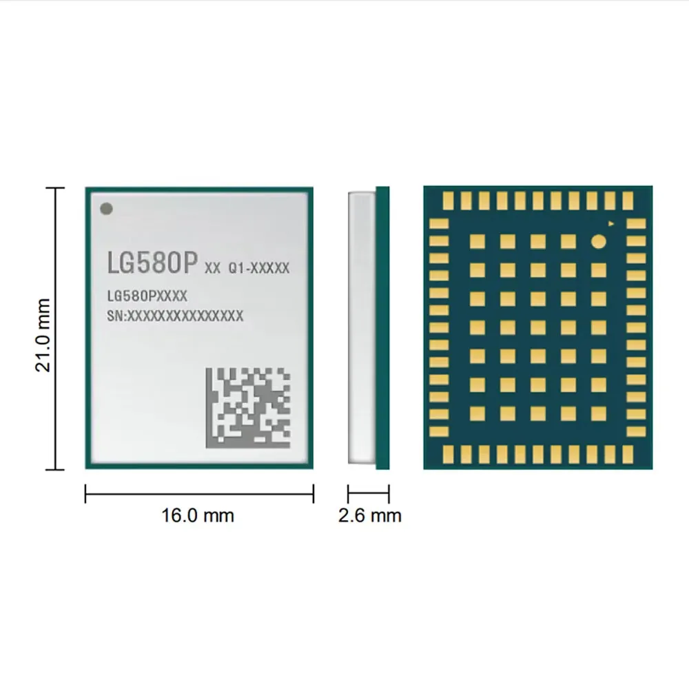 LG580P LG680P High-precision RTK Positioning Orientation Module L1 L2 L5 Band GPS GLONASS Galileo BDS QZSS NavIC SBAS Centimete
