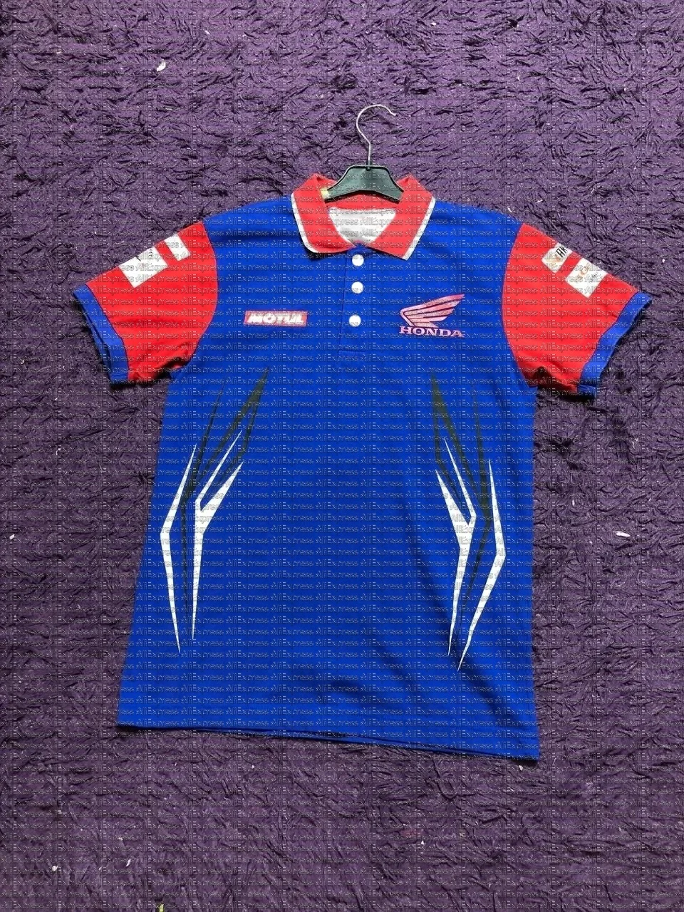 

Honda Team Motorrad Superbike Racing Polo Shirt Jersey Summer Short-Sleeve Unisex Motorcycle Riding T-Shirt for Men And Women