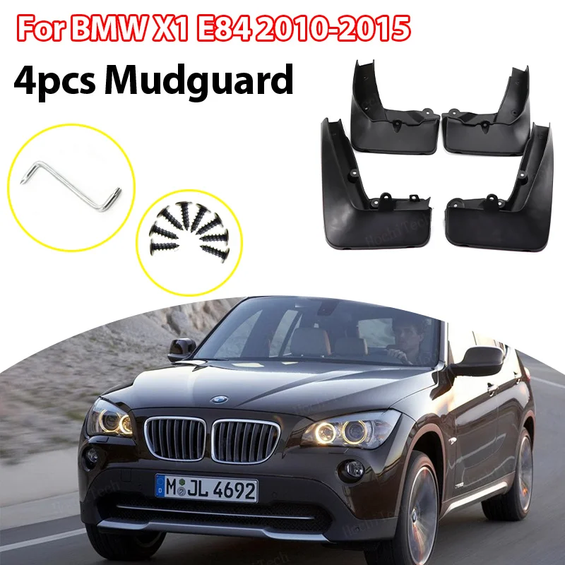 

Брызговики для BMW X1 E84 2010-2015, 4 шт.