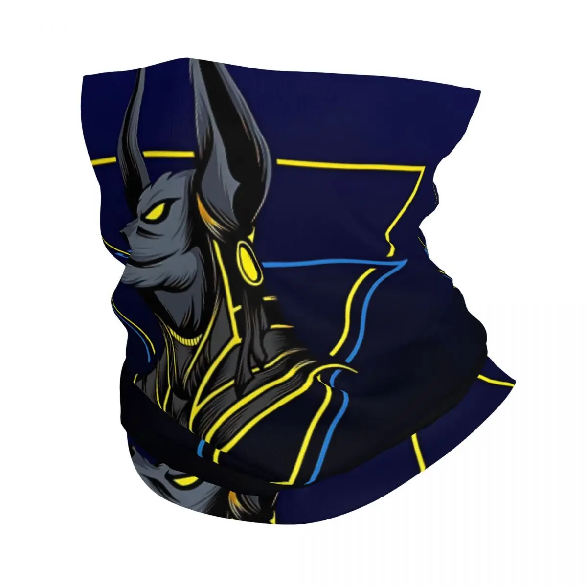 Egypt Pharaoh Neck Gaiter Face Scarf Cover Neck Gaiter Men Women Bandana Scarf Thin Summer