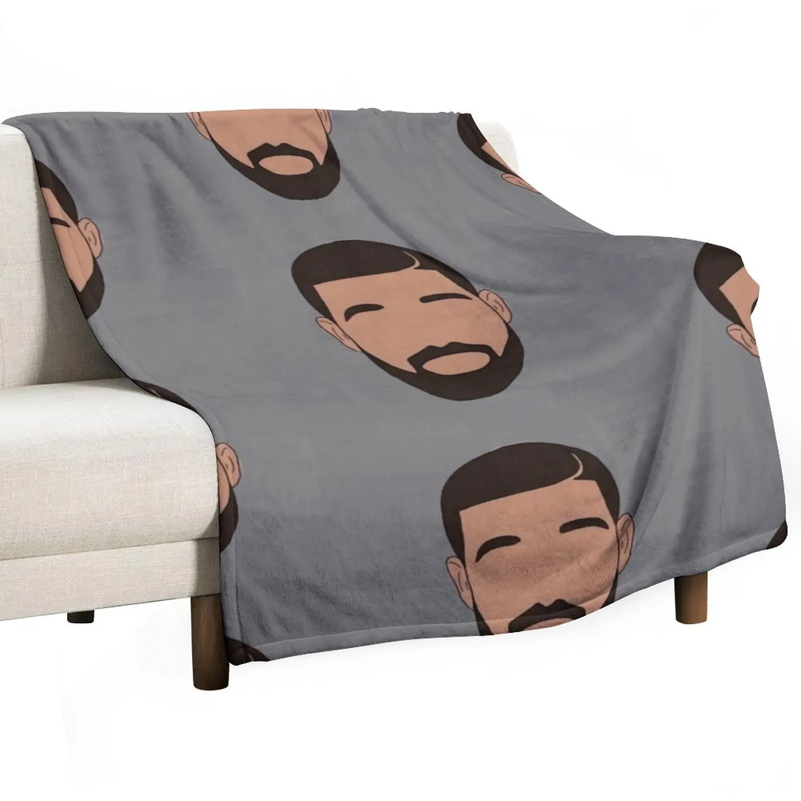 

Drake head Throw Blanket Quilt manga bed plaid Beautifuls Blankets