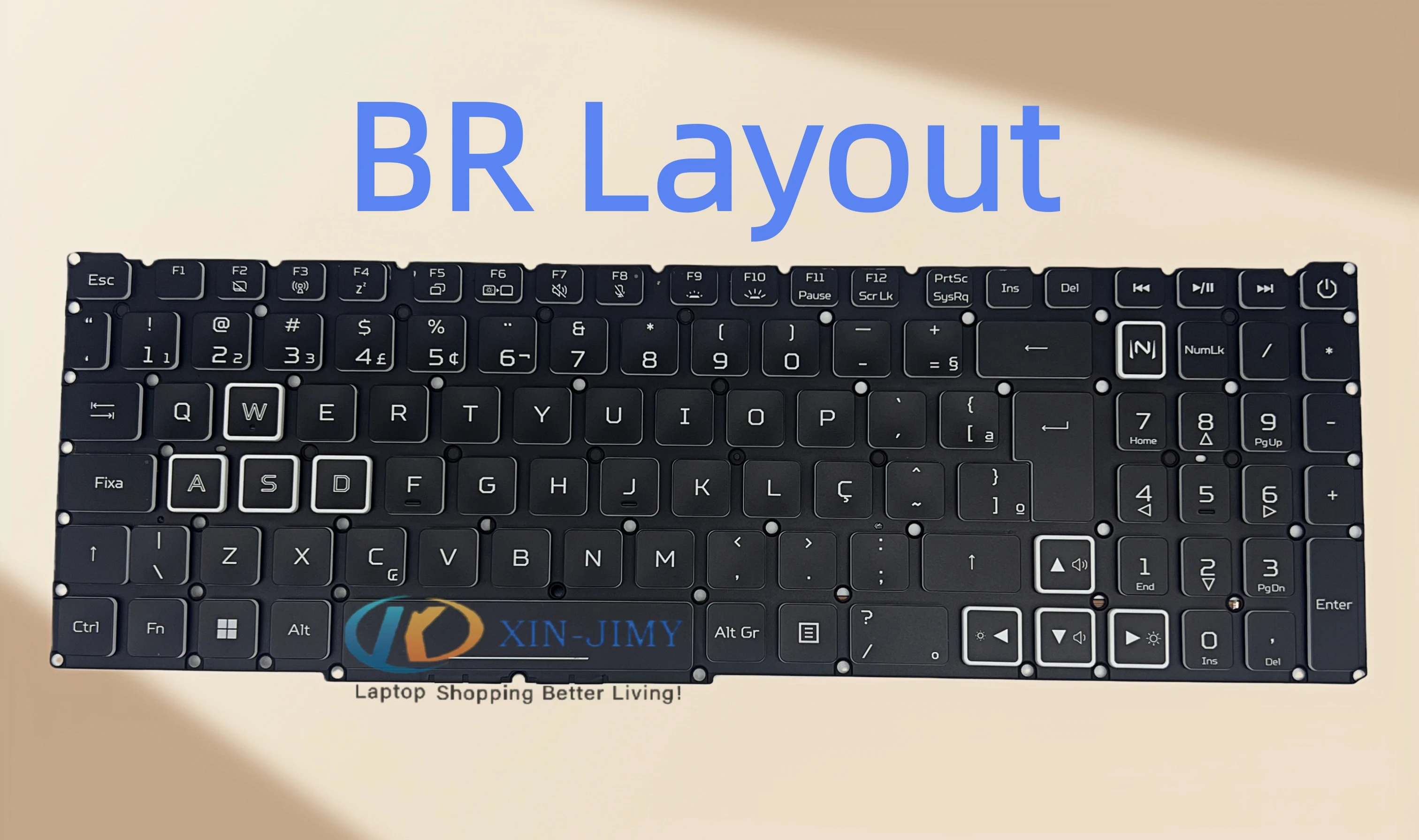 

ДЛЯ ACER Acer Nitro 5 AN515-55 AN515-56 AN515-57 BR RGB-подсветка клавиатуры